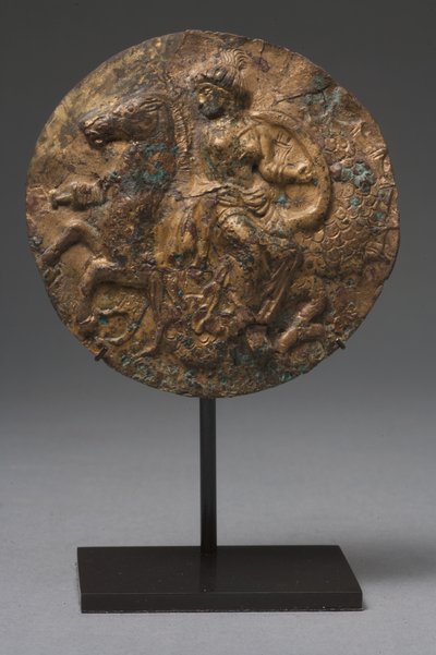 Repoussé-Applikation (Bronze) von Greek